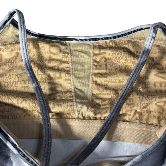 Lululemon Power Y Tank *Everlux Black and white Size 4 - Picture 12 of 12